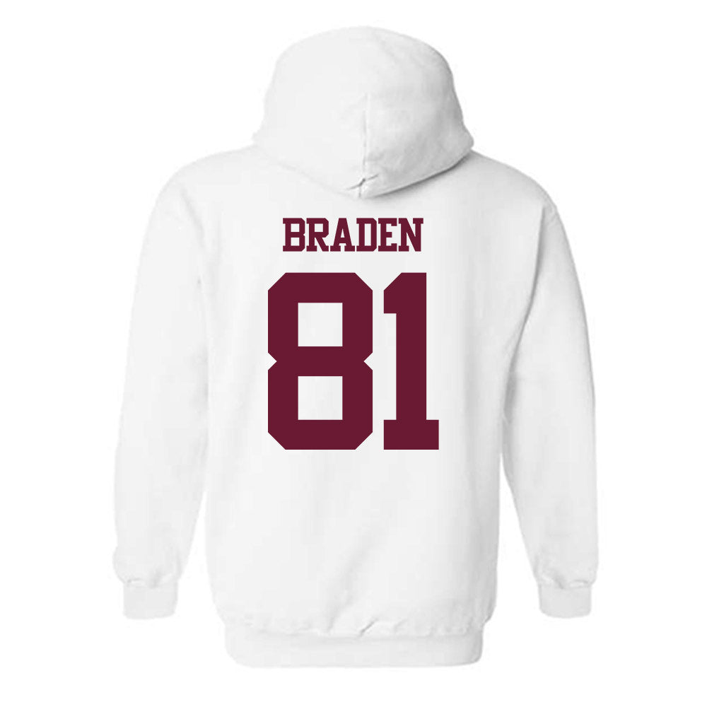 Texas A&M - NCAA Football : Luke Braden - Statement Shersey Hooded Sweatshirt-1