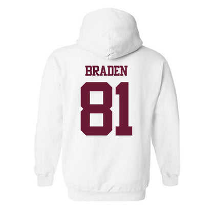 Texas A&M - NCAA Football : Luke Braden - Statement Shersey Hooded Sweatshirt-1