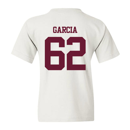 Texas A&M - NCAA Football : Marcus Garcia - Statement Shersey Youth T-Shirt-1