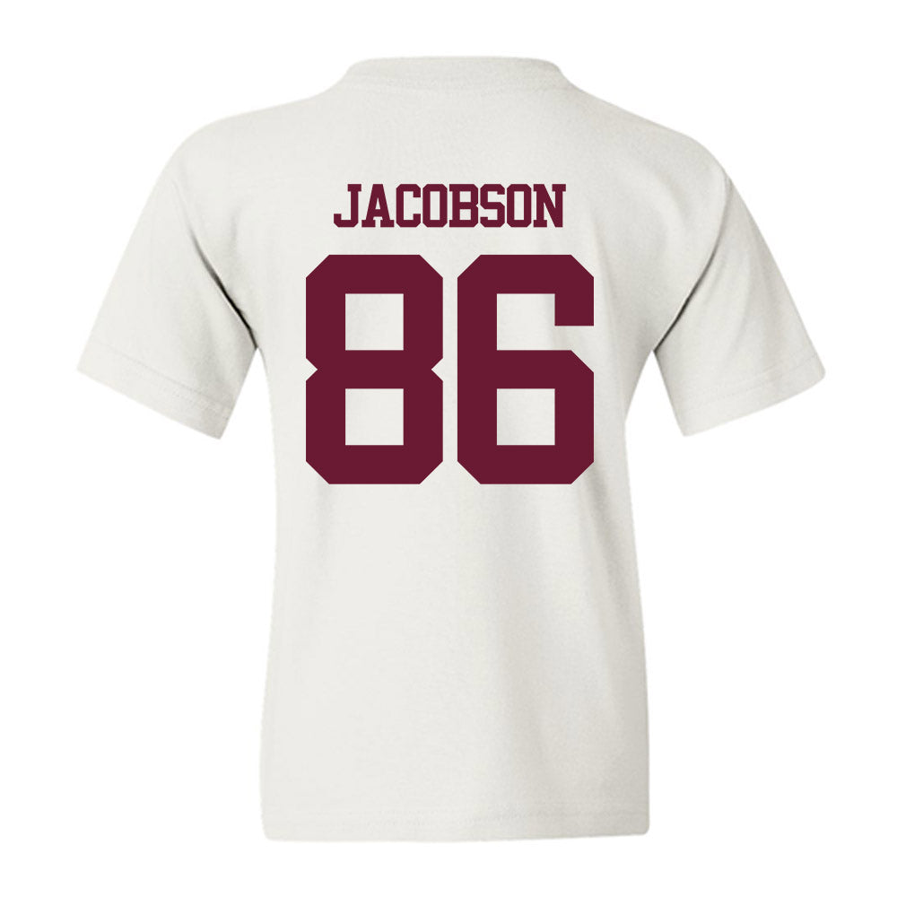 Texas A&M - NCAA Football : Evan Jacobson - Statement Shersey Youth T-Shirt-1