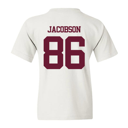 Texas A&M - NCAA Football : Evan Jacobson - Statement Shersey Youth T-Shirt-1