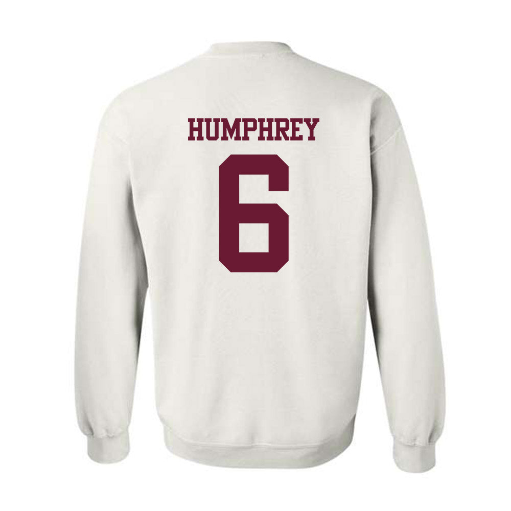 Texas A&M - NCAA Football : Julian Humphrey - Statement Shersey Crewneck Sweatshirt-1