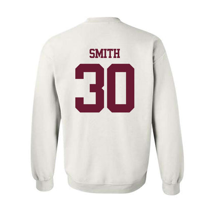 Texas A&M - NCAA Football : Tj Smith - Statement Shersey Crewneck Sweatshirt-1
