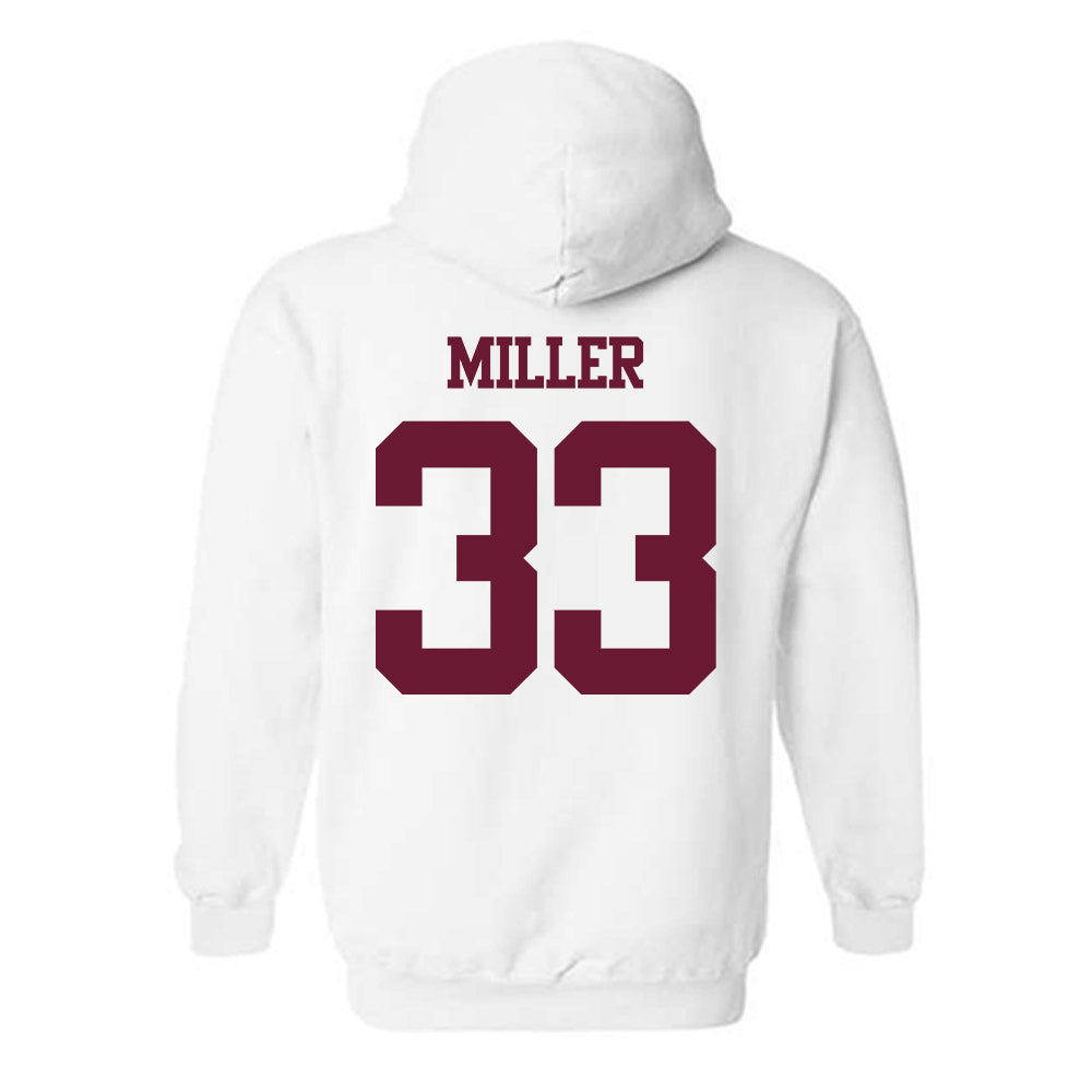 Texas A&M - NCAA Football : Storm Miller - Statement Shersey Hooded Sweatshirt-1