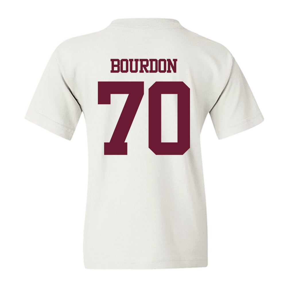 Texas A&M - NCAA Football : Robert Bourdon - Statement Shersey Youth T-Shirt-1