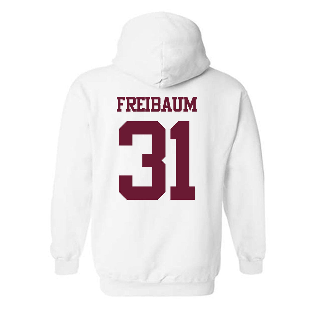 Texas A&M - NCAA Football : Shea Freibaum - Statement Shersey Hooded Sweatshirt-1