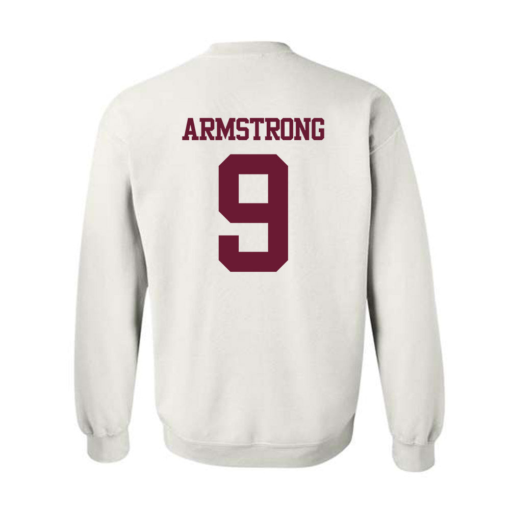 Texas A&M - NCAA Football : Kiotti Armstrong - Statement Shersey Crewneck Sweatshirt-1