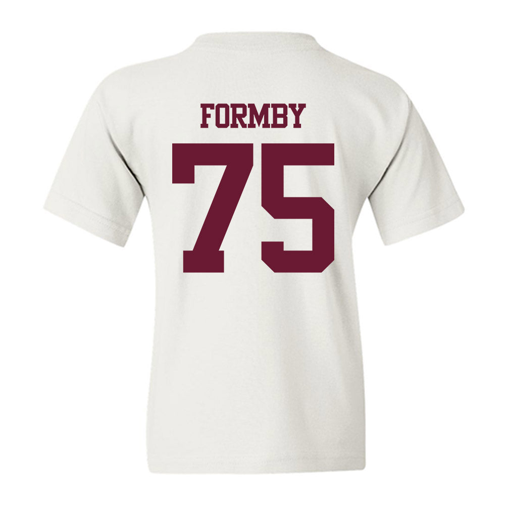 Texas A&M - NCAA Football : Wilkin Formby - Statement Shersey Youth T-Shirt-1