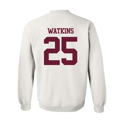 Texas A&M - NCAA Football : Tamarion Watkins - Statement Shersey Crewneck Sweatshirt-1