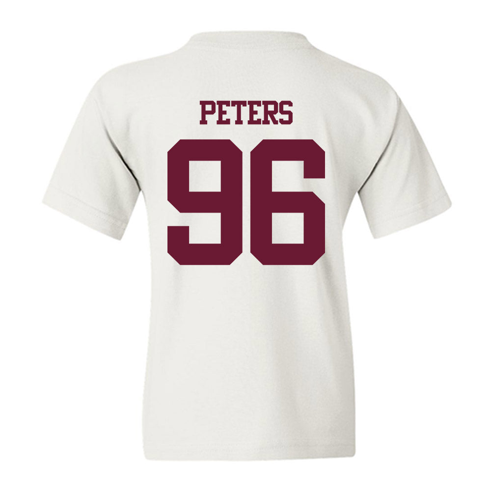 Texas A&M - NCAA Football : Waylon Peters - Statement Shersey Youth T-Shirt-1
