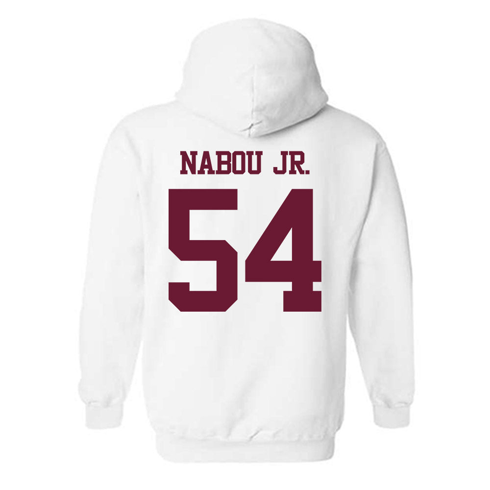 Texas A&M - NCAA Football : Mark Nabou Jr. - Statement Shersey Hooded Sweatshirt-1