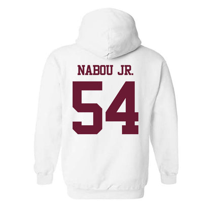 Texas A&M - NCAA Football : Mark Nabou Jr. - Statement Shersey Hooded Sweatshirt-1
