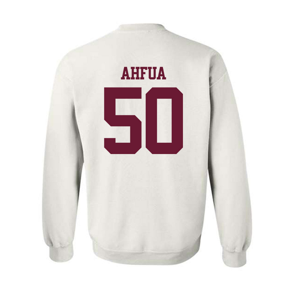 Texas A&M - NCAA Football : Isendre Ahfua - Statement Shersey Crewneck Sweatshirt-1