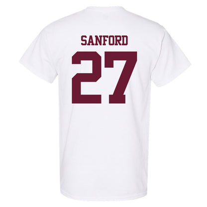 Texas A&M - NCAA Football : Daymion Sanford - Statement Shersey T-Shirt-1