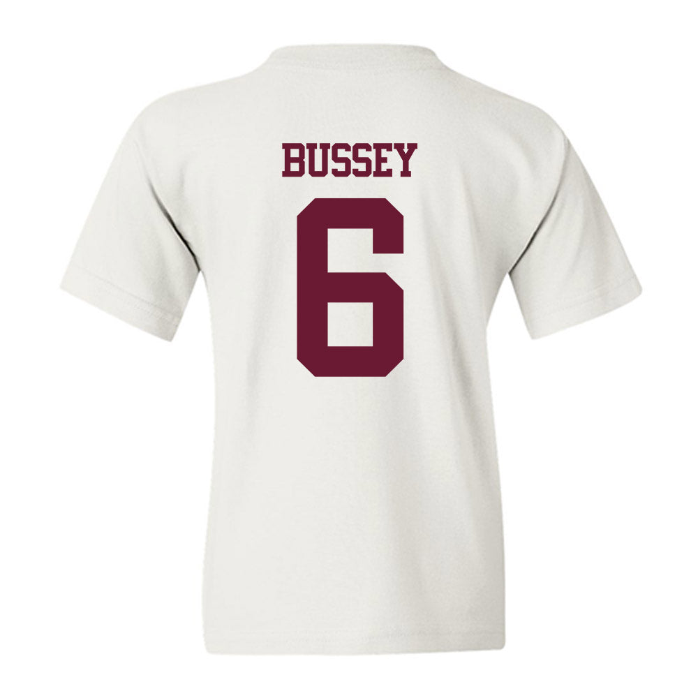 Texas A&M - NCAA Football : Terry Bussey - Statement Shersey Youth T-Shirt-1