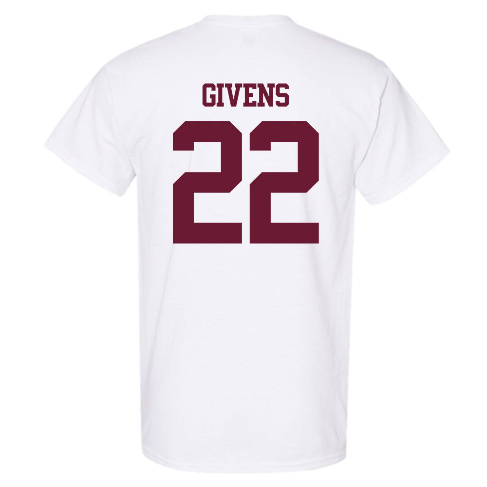 Texas A&M - NCAA Football : Tristian Givens - Statement Shersey T-Shirt-1