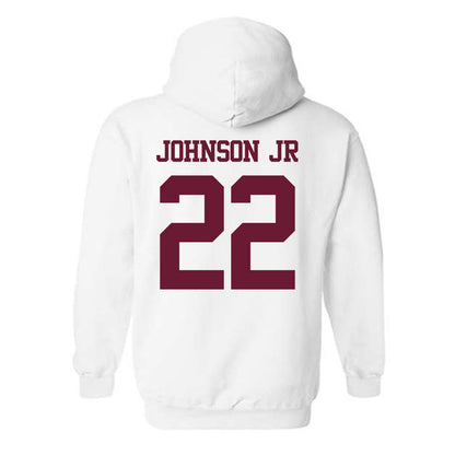 Texas A&M - NCAA Football : Rashad "Tom Tom" Johnson Jr - Statement Shersey Hooded Sweatshirt-1