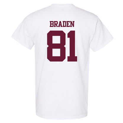 Texas A&M - NCAA Football : Luke Braden - Statement Shersey T-Shirt-1