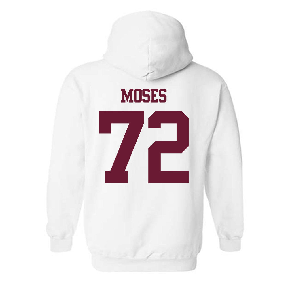 Texas A&M - NCAA Football : Joshua Moses - Statement Shersey Hooded Sweatshirt-1