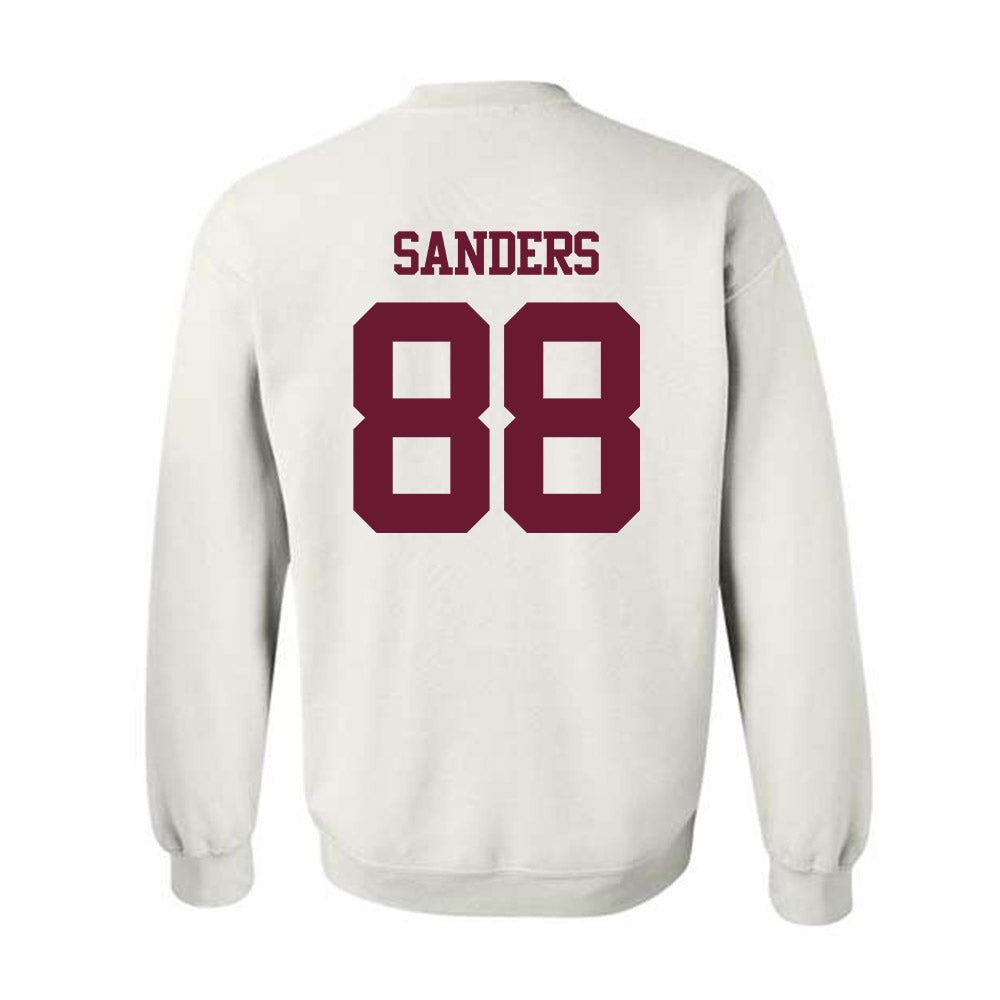 Texas A&M - NCAA Football : DJ Sanders - Statement Shersey Crewneck Sweatshirt-1