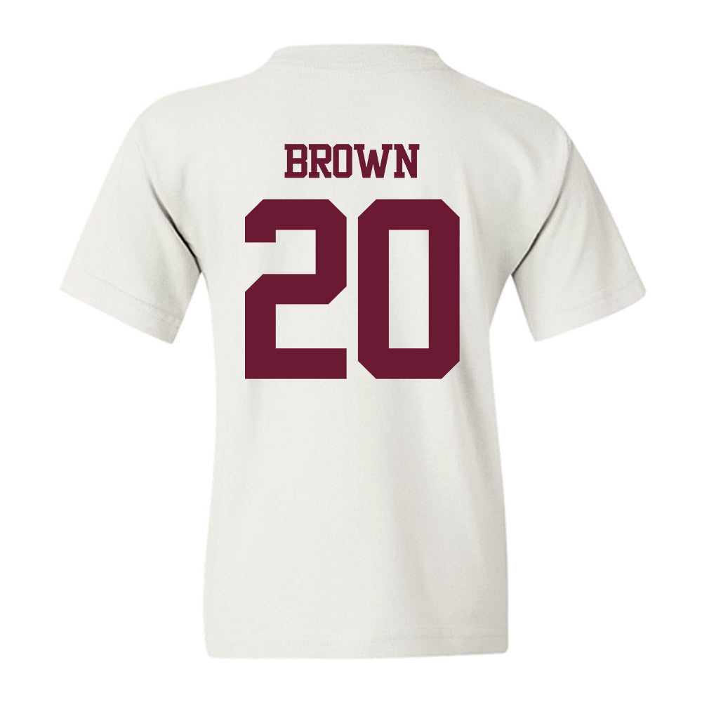Texas A&M - NCAA Football : Michael Brown - Statement Shersey Youth T-Shirt-1