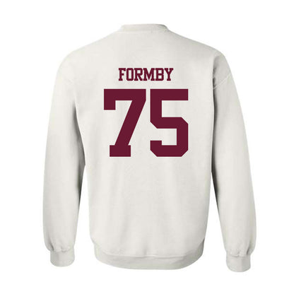 Texas A&M - NCAA Football : Wilkin Formby - Statement Shersey Crewneck Sweatshirt-1