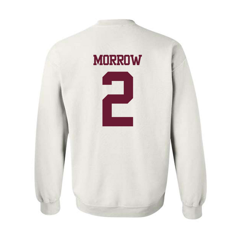 Texas A&M - NCAA Football : Jamarion Morrow - Statement Shersey Crewneck Sweatshirt-1