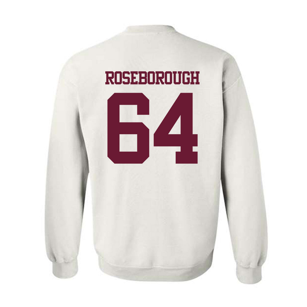 Texas A&M - NCAA Football : Samuel Roseborough - Statement Shersey Crewneck Sweatshirt-1