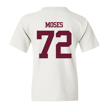 Texas A&M - NCAA Football : Joshua Moses - Statement Shersey Youth T-Shirt-1