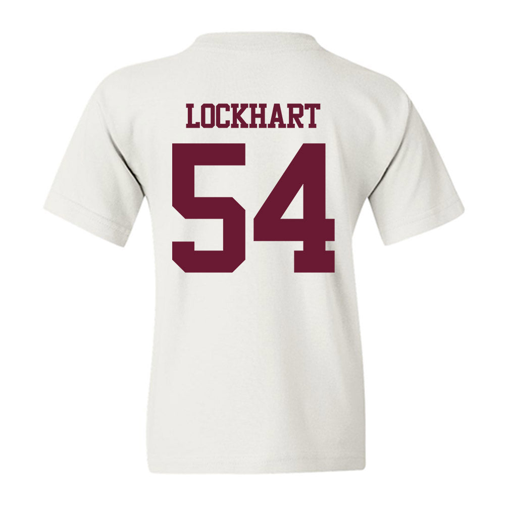 Texas A&M - NCAA Football : Jordan Lockhart - Statement Shersey Youth T-Shirt-1