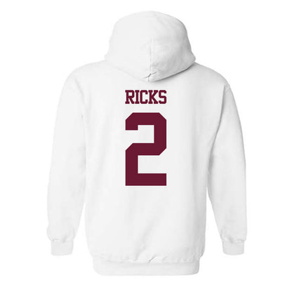 Texas A&M - NCAA Football : Dezz Ricks - Statement Shersey Hooded Sweatshirt-1
