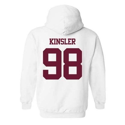 Texas A&M - NCAA Football : Jermaine Kinsler - Statement Shersey Hooded Sweatshirt-1