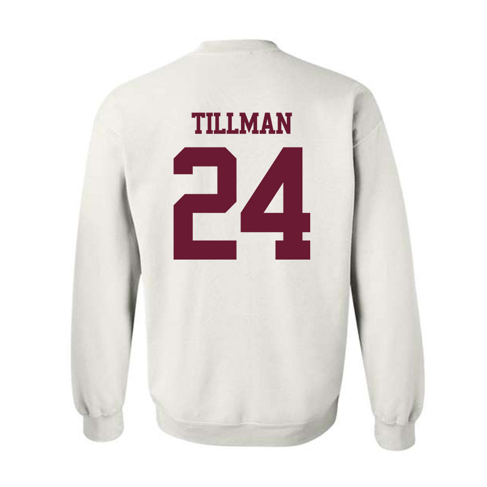 Texas A&M - NCAA Football : Ramarian Tillman - Statement Shersey Crewneck Sweatshirt-1