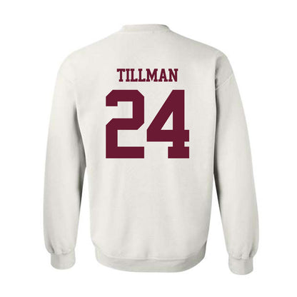 Texas A&M - NCAA Football : Ramarian Tillman - Statement Shersey Crewneck Sweatshirt-1