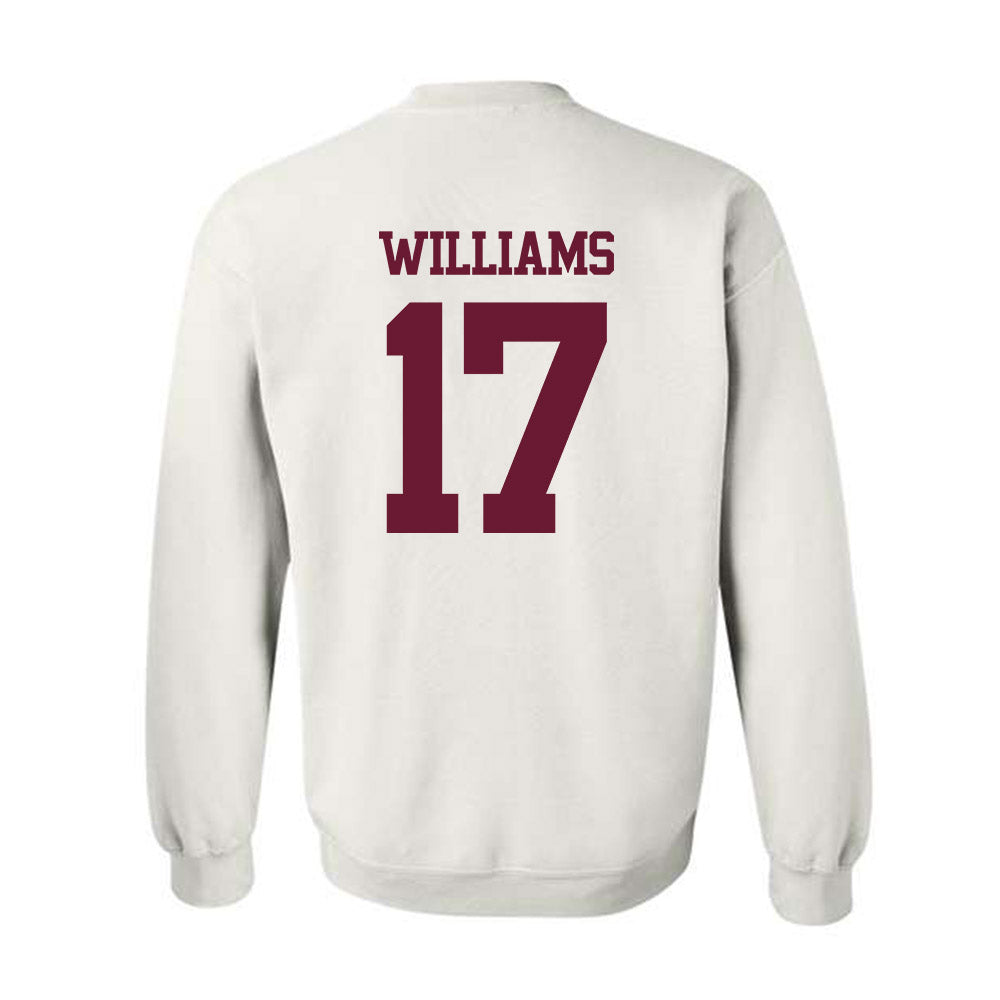 Texas A&M - NCAA Football : Madden Williams - Statement Shersey Crewneck Sweatshirt-1
