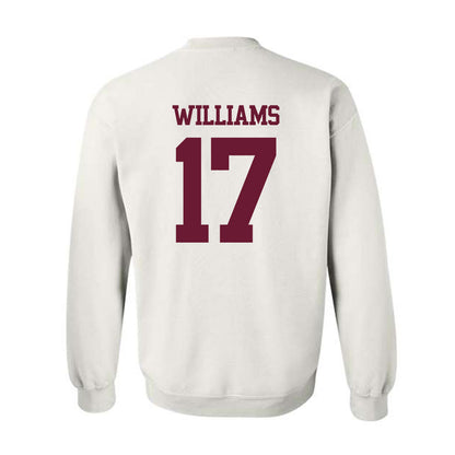 Texas A&M - NCAA Football : Madden Williams - Statement Shersey Crewneck Sweatshirt-1