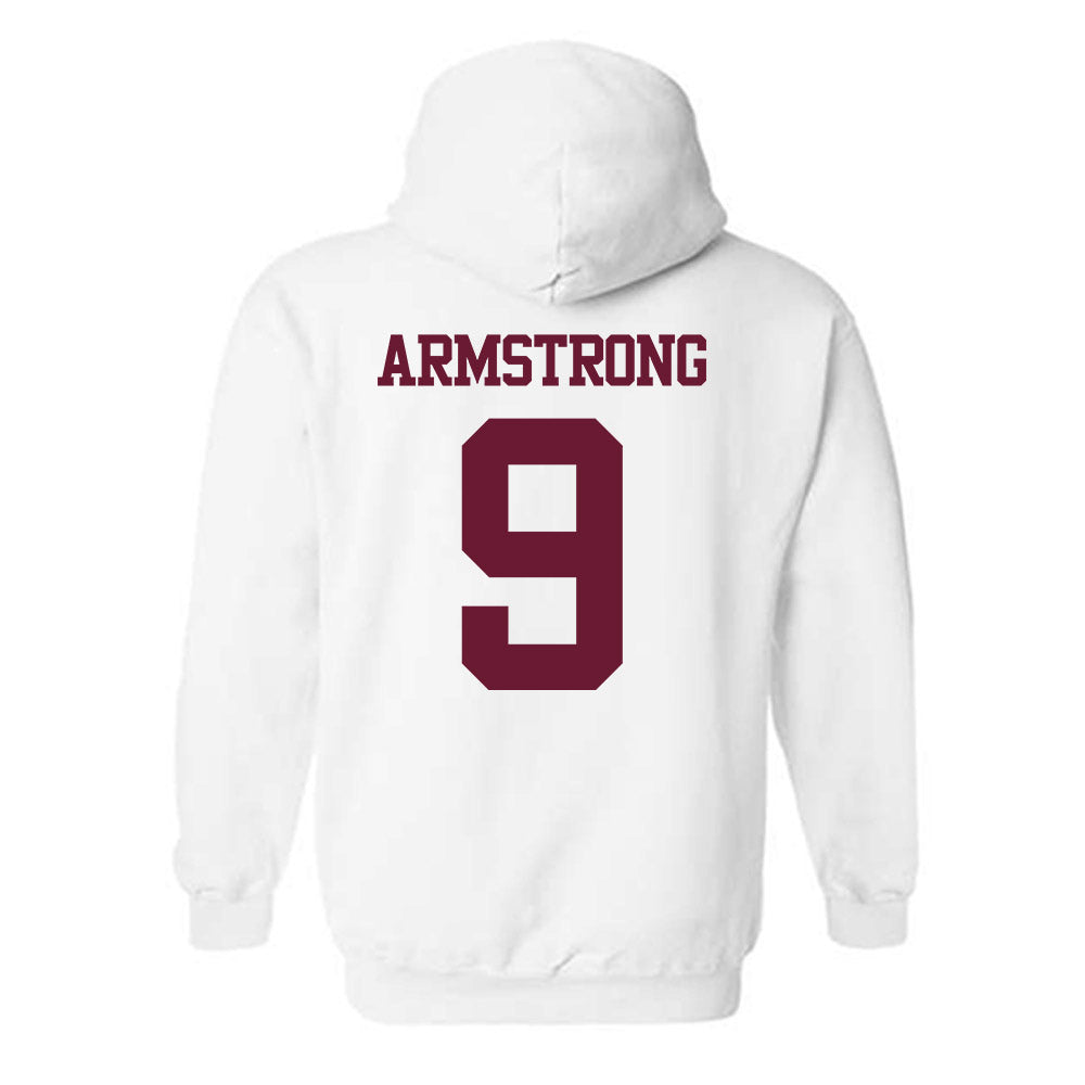 Texas A&M - NCAA Football : Kiotti Armstrong - Statement Shersey Hooded Sweatshirt-1