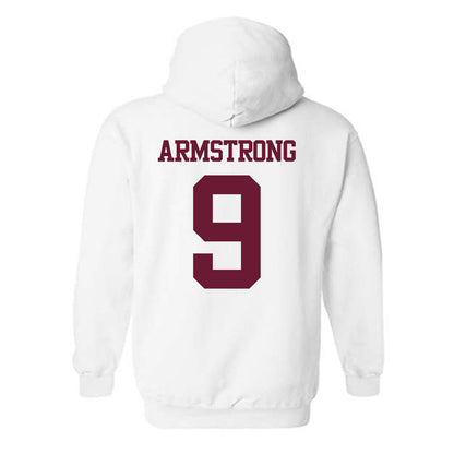 Texas A&M - NCAA Football : Kiotti Armstrong - Statement Shersey Hooded Sweatshirt-1