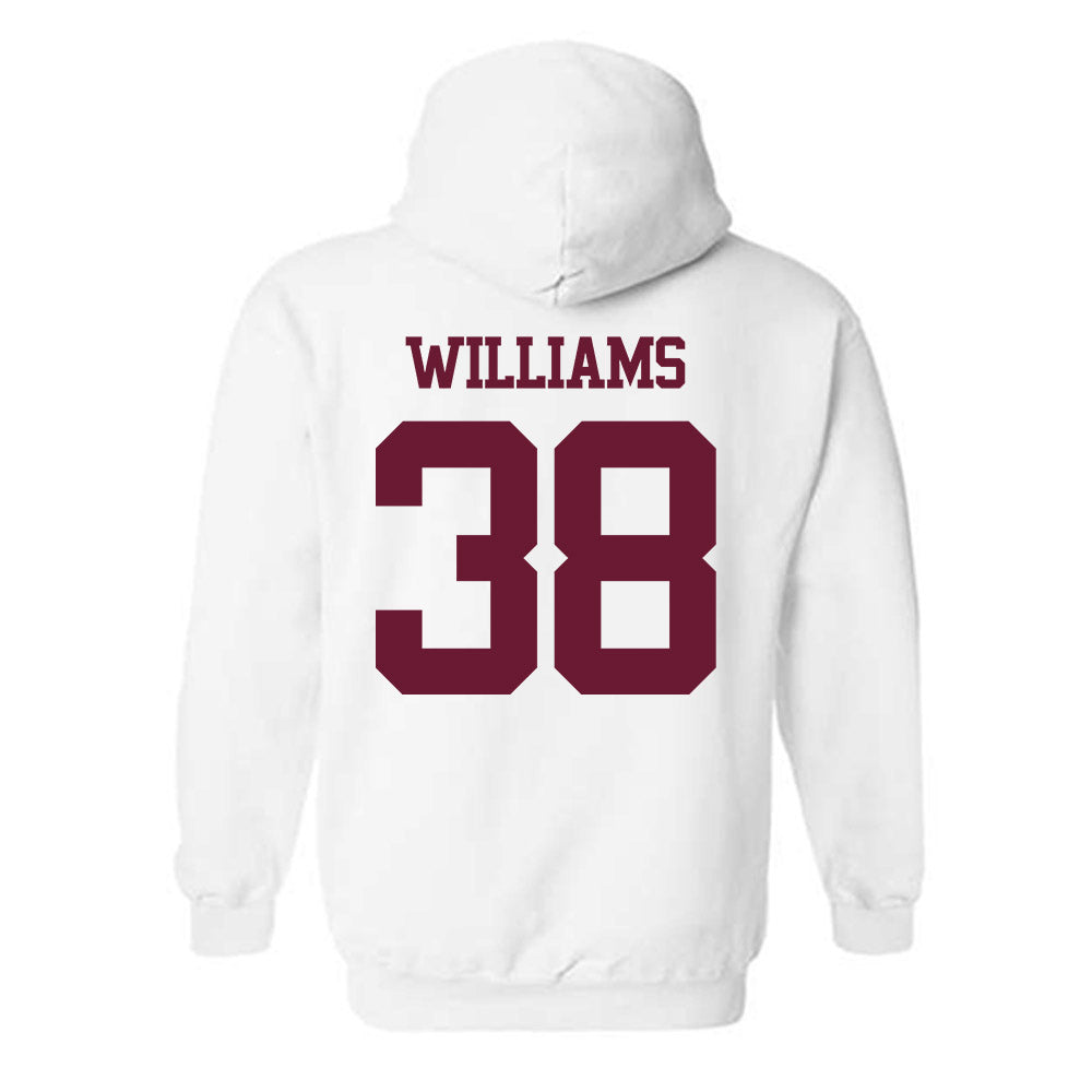 Texas A&M - NCAA Football : Whitaker Williams - Statement Shersey Hooded Sweatshirt-1