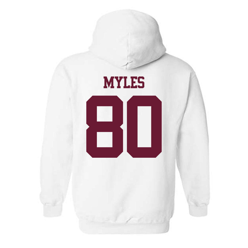 Texas A&M - NCAA Football : Jerome Myles - Statement Shersey Hooded Sweatshirt-1