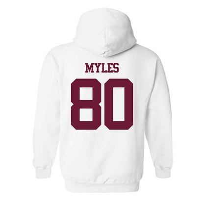 Texas A&M - NCAA Football : Jerome Myles - Statement Shersey Hooded Sweatshirt-1
