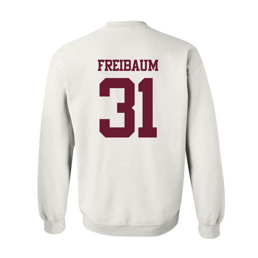 Texas A&M - NCAA Football : Shea Freibaum - Statement Shersey Crewneck Sweatshirt-1