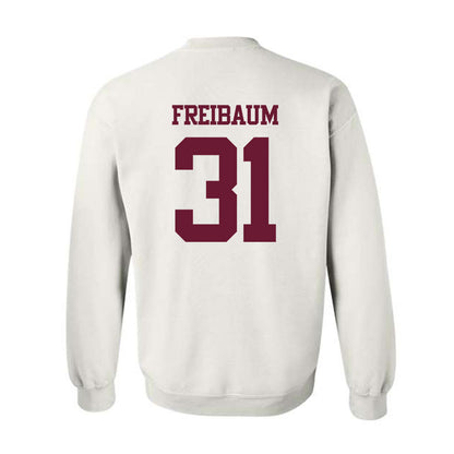 Texas A&M - NCAA Football : Shea Freibaum - Statement Shersey Crewneck Sweatshirt-1