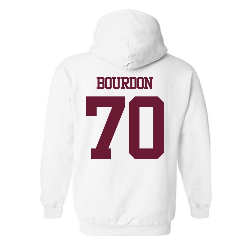 Texas A&M - NCAA Football : Robert Bourdon - Statement Shersey Hooded Sweatshirt-1