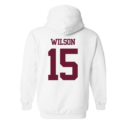 Texas A&M - NCAA Football : Tylan Wilson - Statement Shersey Hooded Sweatshirt-1
