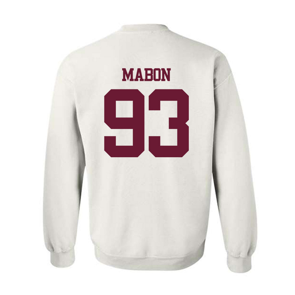 Texas A&M - NCAA Football : Nathan Mabon - Statement Shersey Crewneck Sweatshirt-1