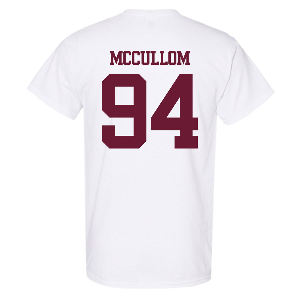 Texas A&M - NCAA Football : Angelo McCullom - Statement Shersey T-Shirt-1