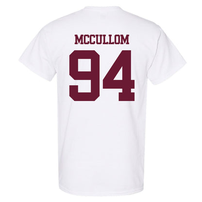 Texas A&M - NCAA Football : Angelo McCullom - Statement Shersey T-Shirt-1
