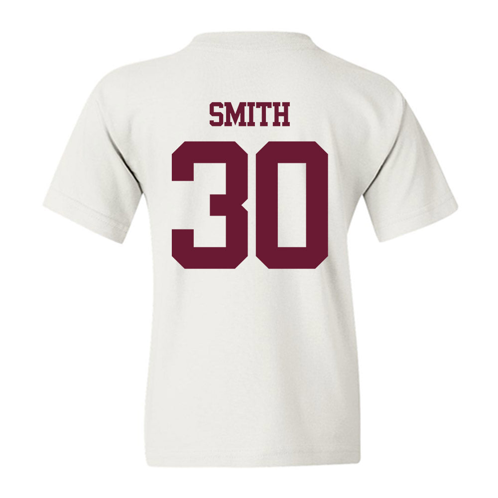 Texas A&M - NCAA Football : Tj Smith - Statement Shersey Youth T-Shirt-1