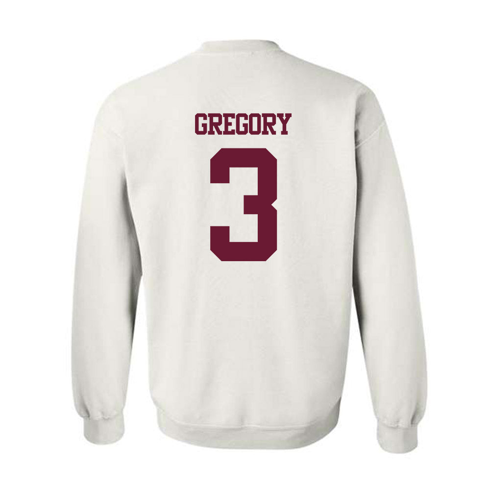 Texas A&M - NCAA Football : Aaron Gregory - Statement Shersey Crewneck Sweatshirt-1